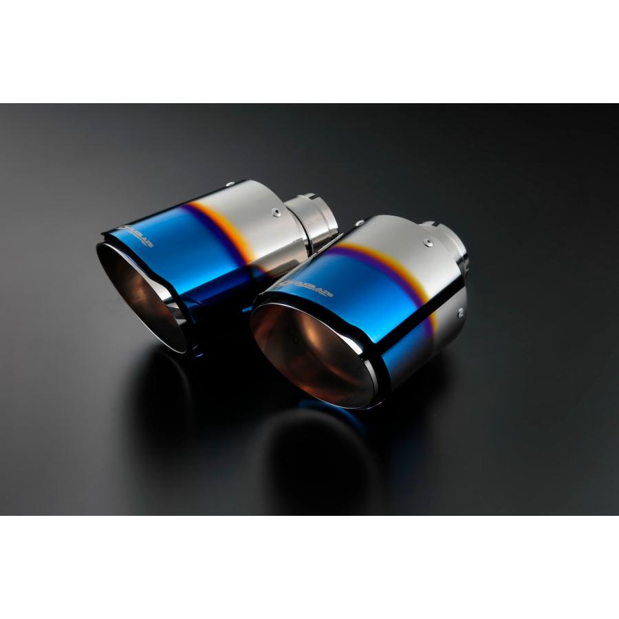 シルクブレイズ GR86 ZN8 チタンマフラーカッター 2個セット