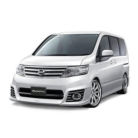セレナ c25  スポイラー Amazon | セレナ C25 後期 フロントアンダースポイラー 国産エアロ