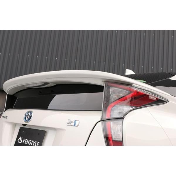 50プリウス ケンスタイル NEXT ZVW50 リアウイング 218塗装済 ケンスタイル NEXT プリウス ZVW50 前期 リアウイング : デュアル