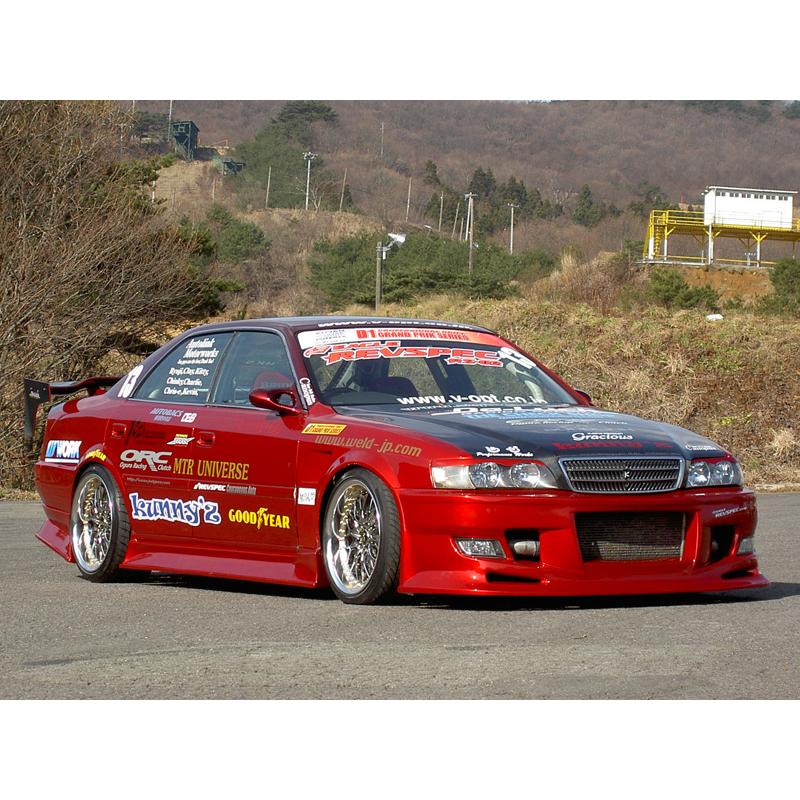 クニーズ チェイサー JZX100 エアロパーツ3点セット ※リア