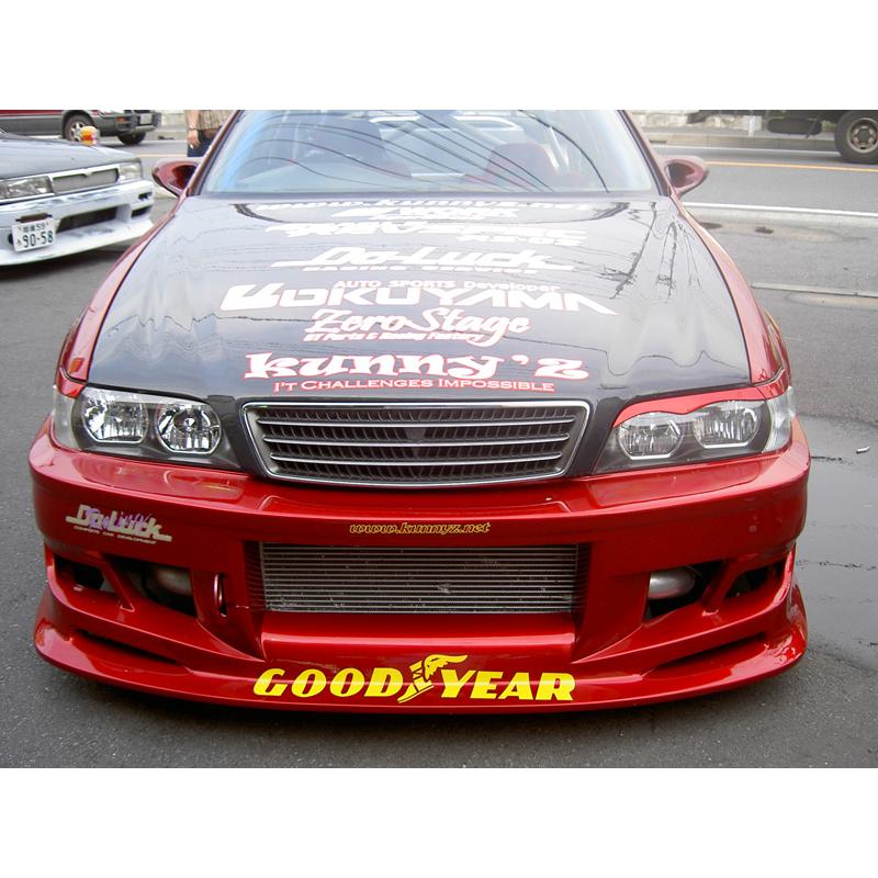 クニーズ チェイサー JZX100 フロントバンパースポイラー : デュアル