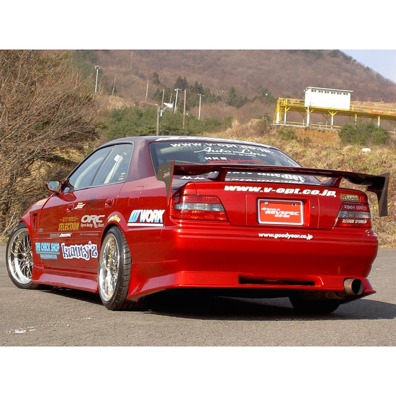 クニーズ チェイサー JZX100 リアバンパースポイラー ダクト付 : kun 