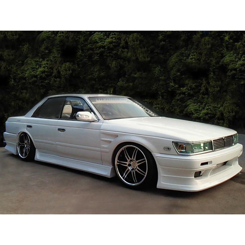 クニーズ ローレル C33 フロントバンパースポイラー : デュアル