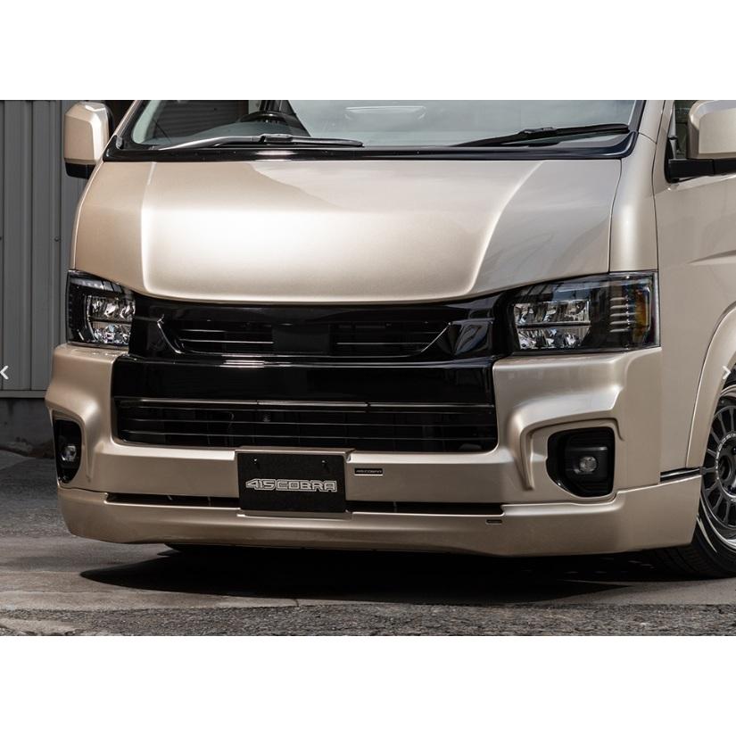 ハイエース200系ワイド415コブラクリーンルック3Fスポイラー070 415 コブラ ハイエース 200系 ワイド 4型/5型/6型 クリーンルック3