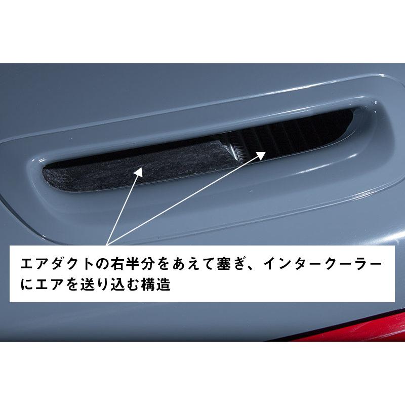 LCK619 アルト ワークス/ターボRS HA36S エアバルジボンネット