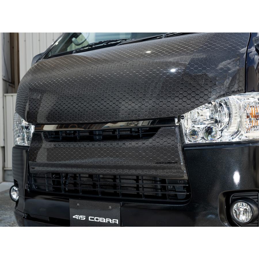 415 コブラ ハイエース 200系 ワイド 4型 フロントグリルカバー 