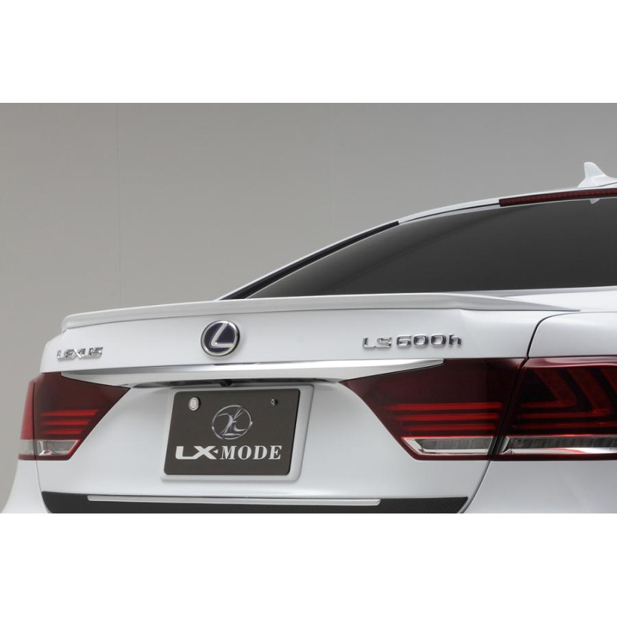 超希少レクサスLS600h LS460fスポーツ 純正オプションモデリスタセット LX MODE レクサス LS 460/600h F SPORT 40系 後期 トランクスポイラー