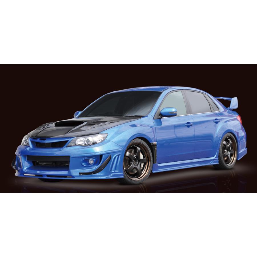 MAC/マック インプレッサ WRX STi GVB/GVF フロントカナード