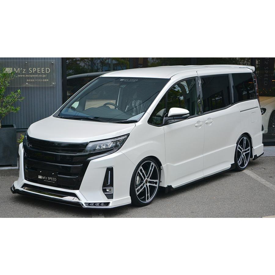 エムズスピード ノア Si ZRR80W 後期 フロントハーフスポイラー