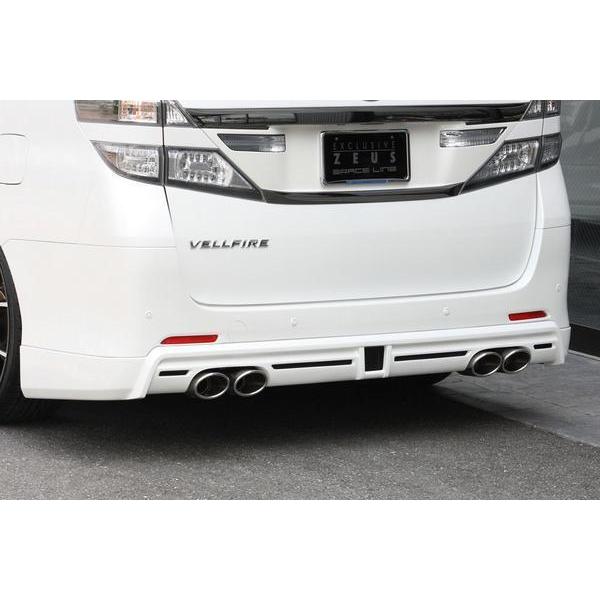 M'Z SPEED 20アルファード　ヴェルファイア標準用　リアスポイラー エムズスピード ヴェルファイア Z 20系 後期 リアアンダースポイラー 4