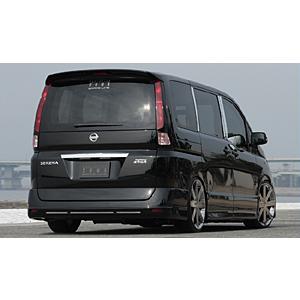 エムズスピード セレナ ハイウェイスター CC25 後期 リアウイング 
