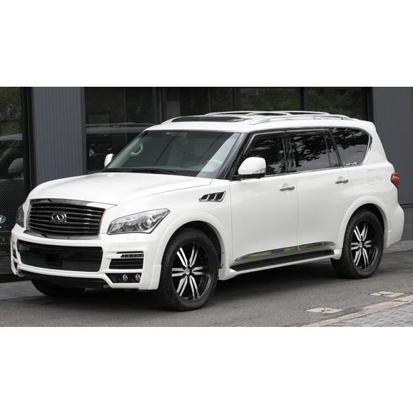 エムズスピード インフィニティ QX56 フロントバンパースポイラー 