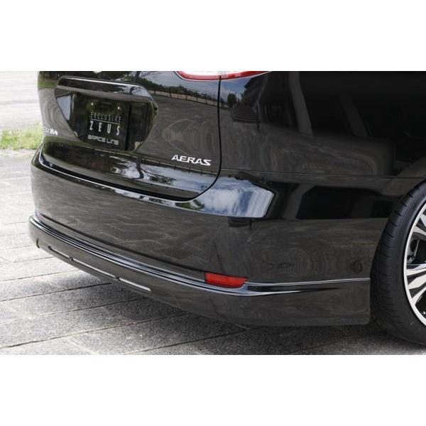 エムズスピード エスティマ アエラス ACR50W 4型 リアハーフスポイラー