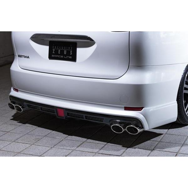 エムズスピード エスティマ アエラス ACR50W 4型 リアハーフスポイラー