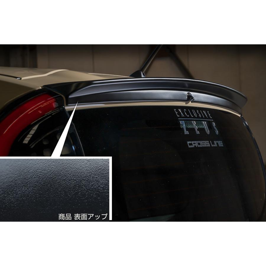 エムズスピード シエンタ MXPC10G/MXPL10G リアウイング AES シボ加工
