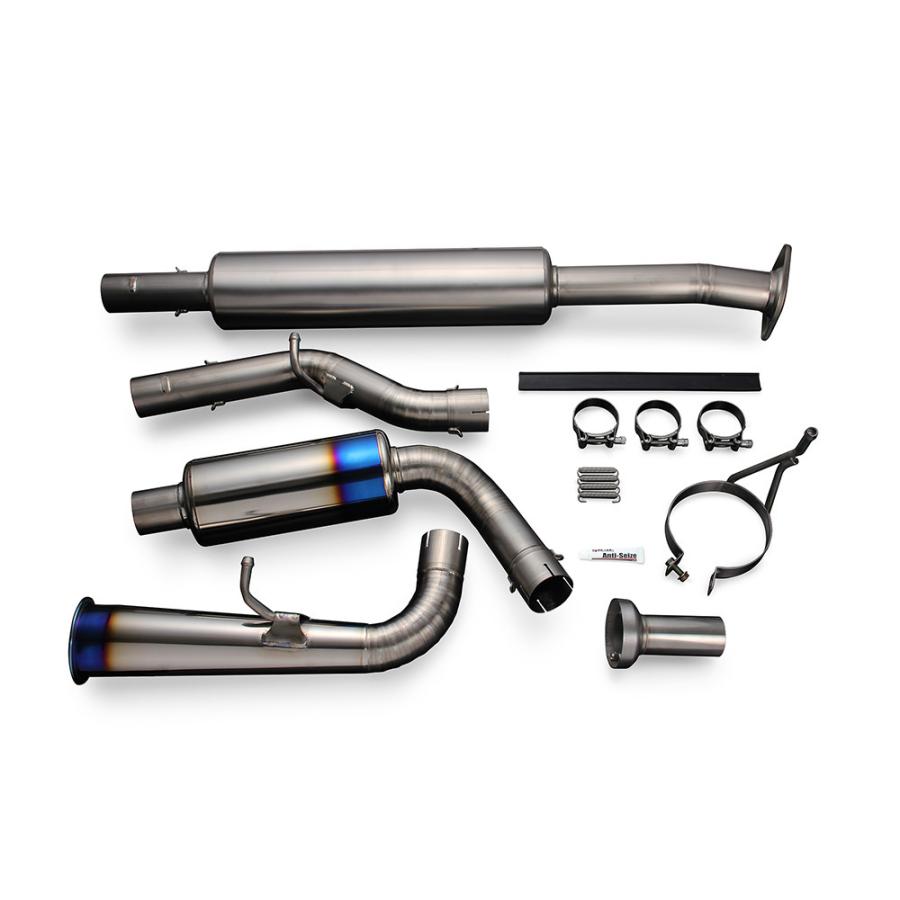 リアルスピードエンジニアリング フルチタンマフラー 86 ZN6 FA20 TYPE