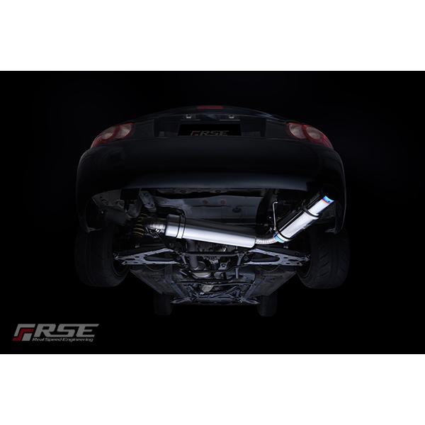 RSE リアルスピードエンジニアリングnb8c フルチタンマフラー リアルスピードエンジニアリング フルチタンマフラー
