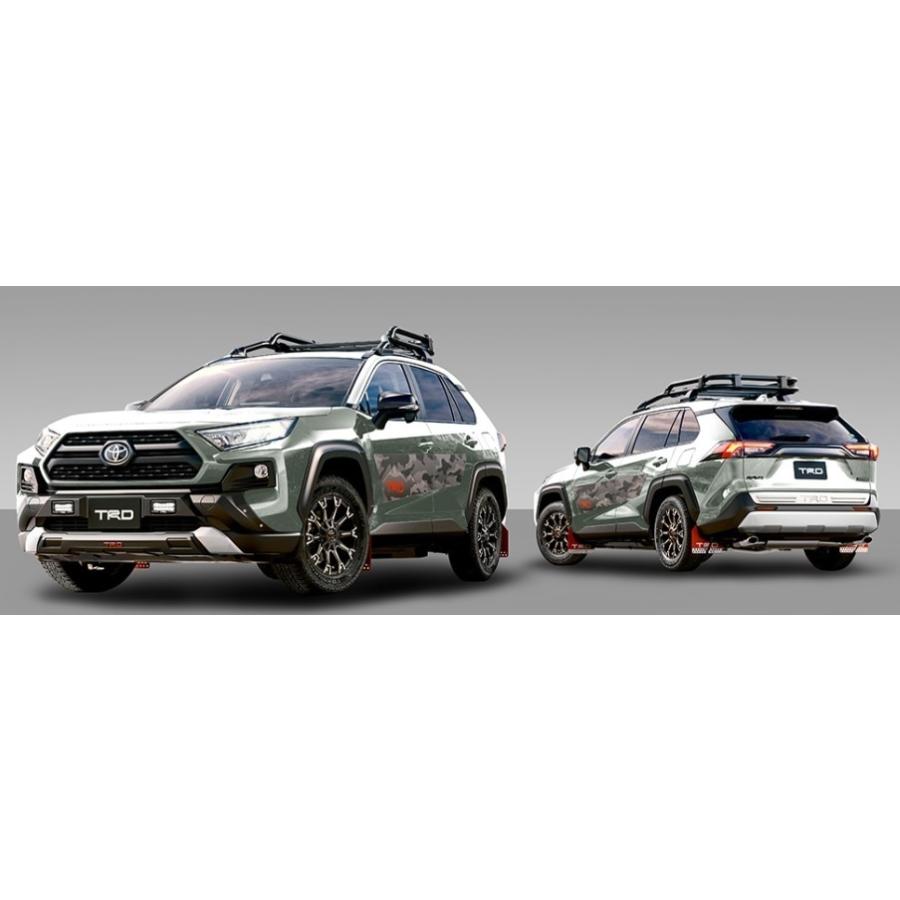 TRD RAV4 アドベンチャー MXAA54 オーバーフェンダー : デュアルモード 