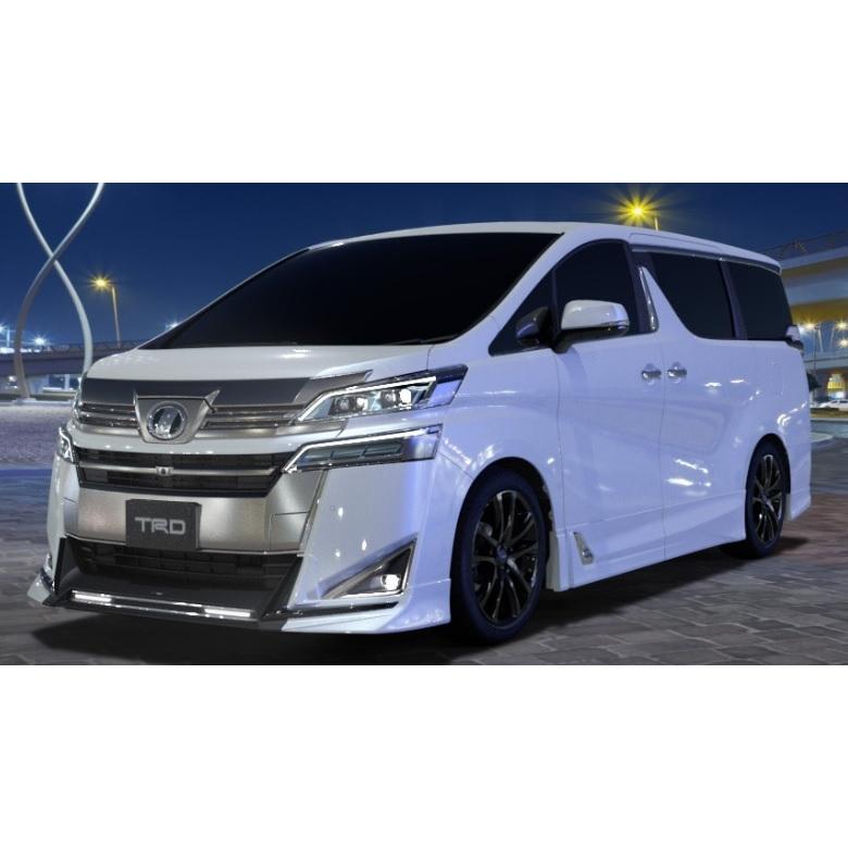 TRD ヴェルファイア V/X 30系 後期 フロントスポイラー : デュアル