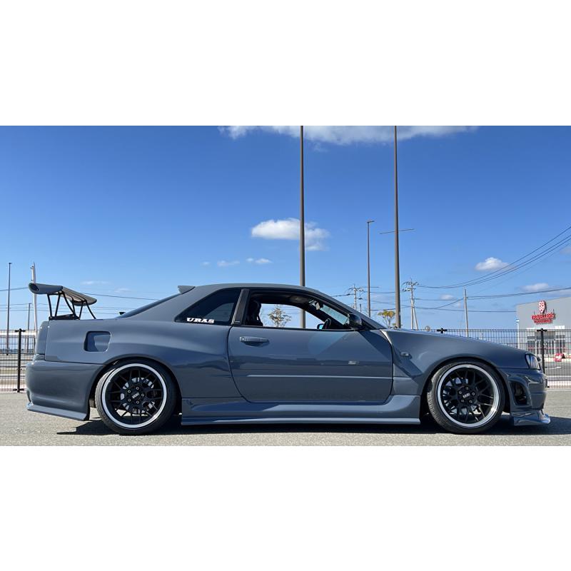 ユーラス URAS スカイライン 2ドア ER34 超スーパー幅広ワイドエアロ