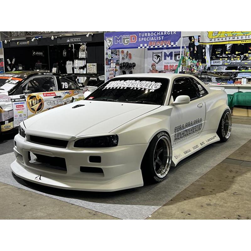 ユーラス URAS スカイライン 2ドア ER34 後期 D1 Spec-2 リアバンパー  