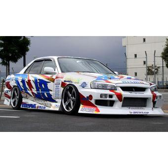 ER34 スカイライン　セダン　サイドステップ　エアロ　ユーラス？ ユーラス URAS スカイライン 4ドア ER34 TYPE-RZ(アールゼット
