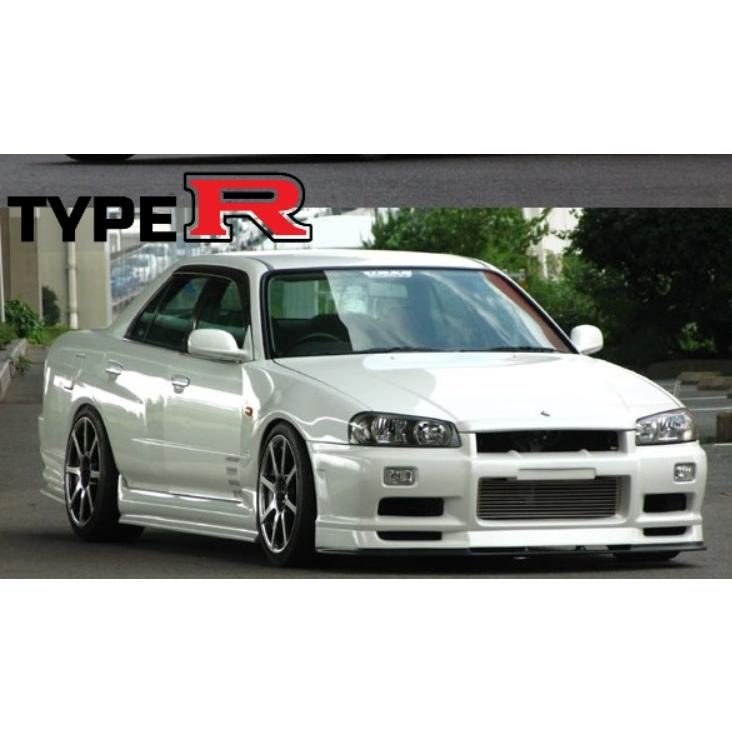 ユーラス URAS スカイライン 4ドア ER34 TYPE-R 前後フェンダー セット