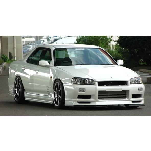 R34 スカイライン　フードトップモール　ボンネットスポイラー　ユーラス R34 スカイライン フードトップモール ボンネットスポイラー