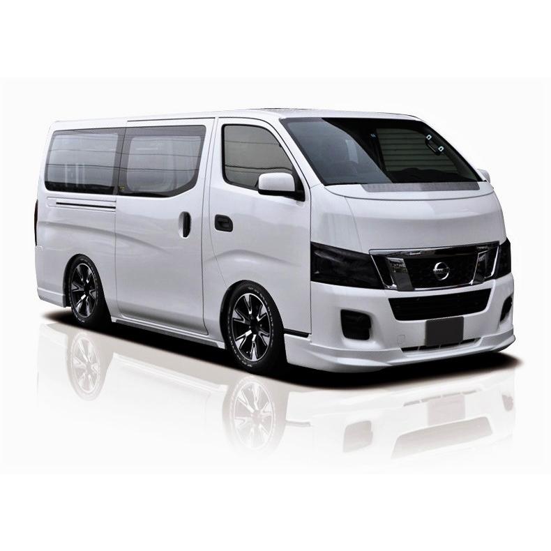 キャラバン E26前期 フロントバンパー リップスポイラー付き NV350 E26 キャラバン 前期 オプション タイプ フロント リップ