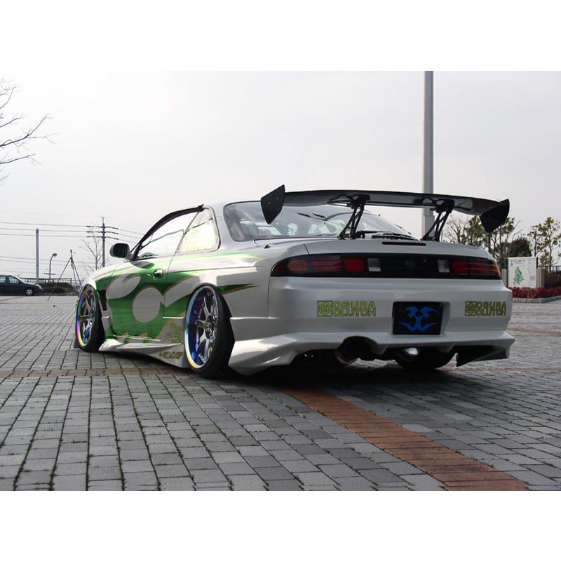 S14 シルビア 後期 URAS サイドステップ TYPE-2 左右 シルバー S14 シルビア 後期 URAS サイドステップ TYPE-2 左右 シルバー