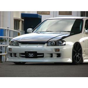 ろっく　URAS スタイルL フロントバンパー r34 ユーラス ユーラス URAS スカイライン 2ドア ER34 STYLE-L フロントバンパー