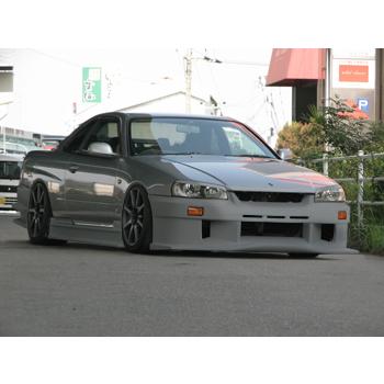 ER34 スカイライン セダン サイドステップ エアロ ユーラス
