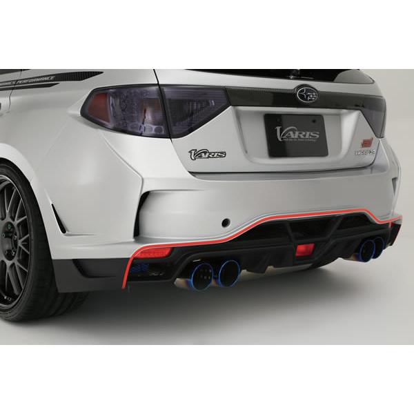 バリス インプレッサ WRX STI GRB C型/D型 リアバンパー FRP