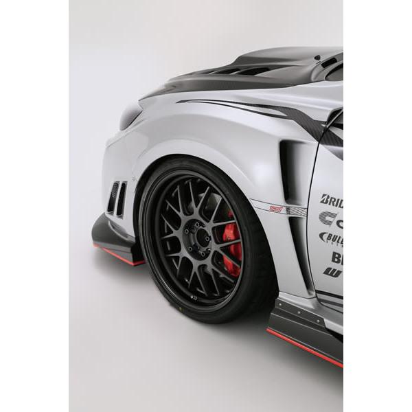 バリス インプレッサ WRX STI GRB C型/D型 フロントフェンダー＋