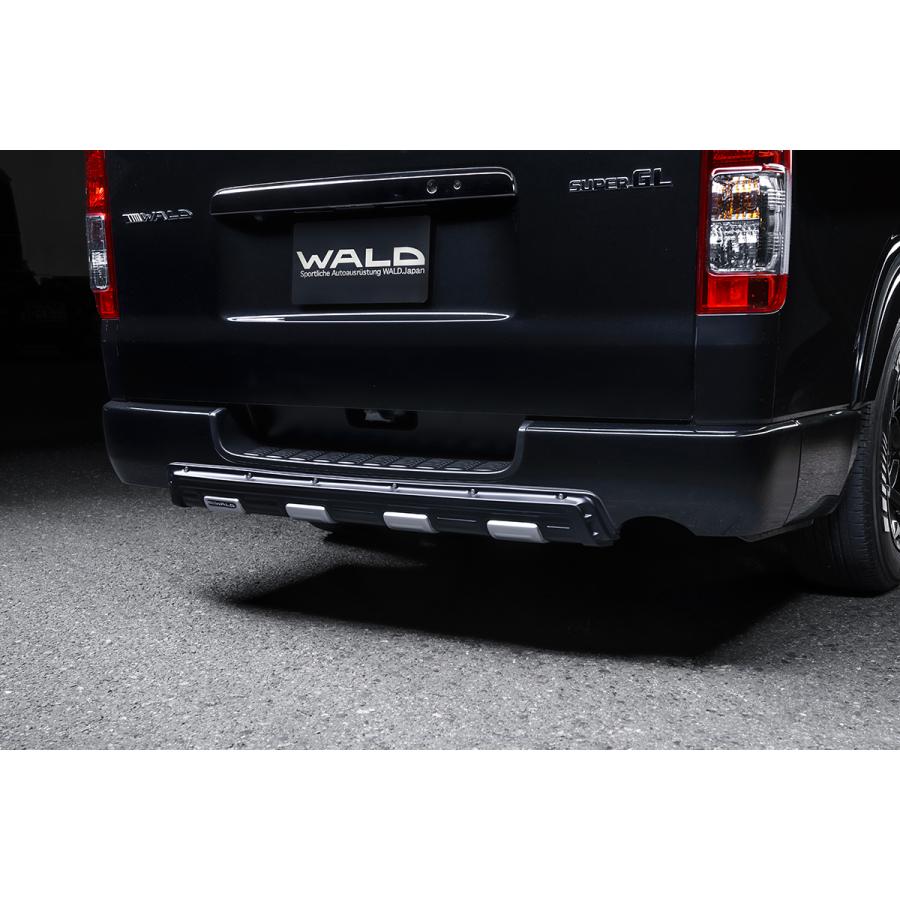 WALD ヴァルド ハイエース 200系 標準 4〜6型 エアロ2点キット