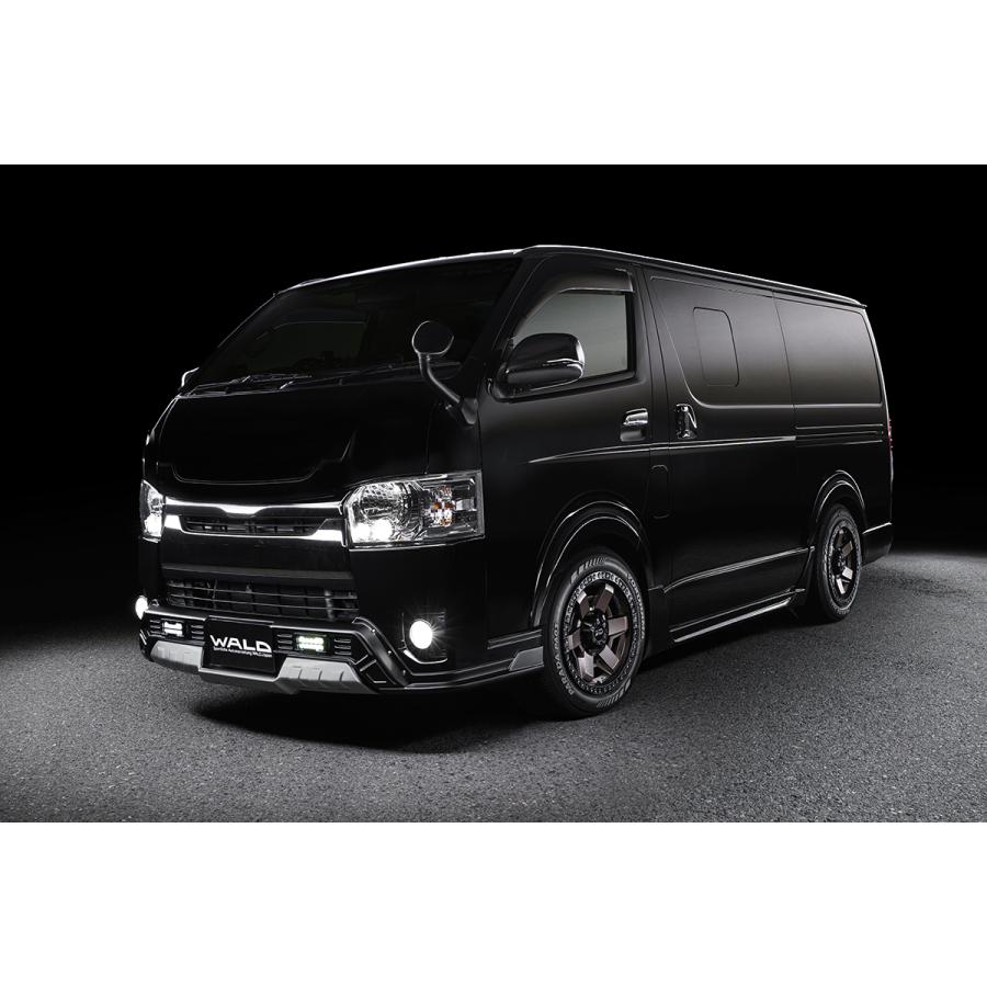 WALD ヴァルド ハイエース 200系 標準 4〜6型 エアロ2点キット