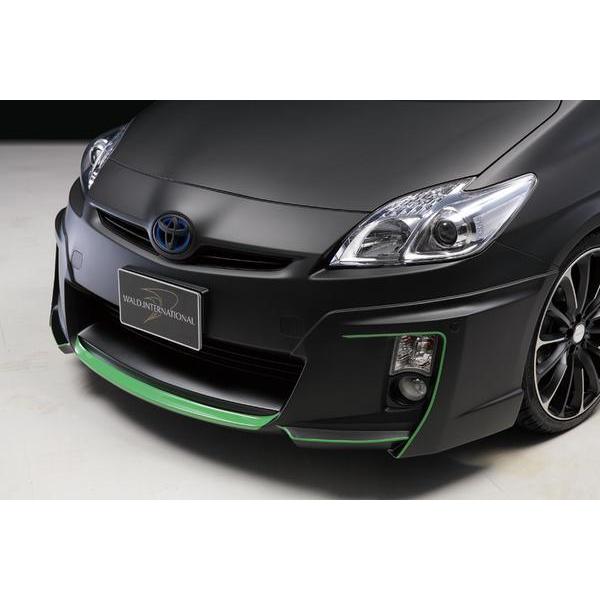WALD ヴァルド プリウス ZVW30 前期 フロントハーフスポイラー 