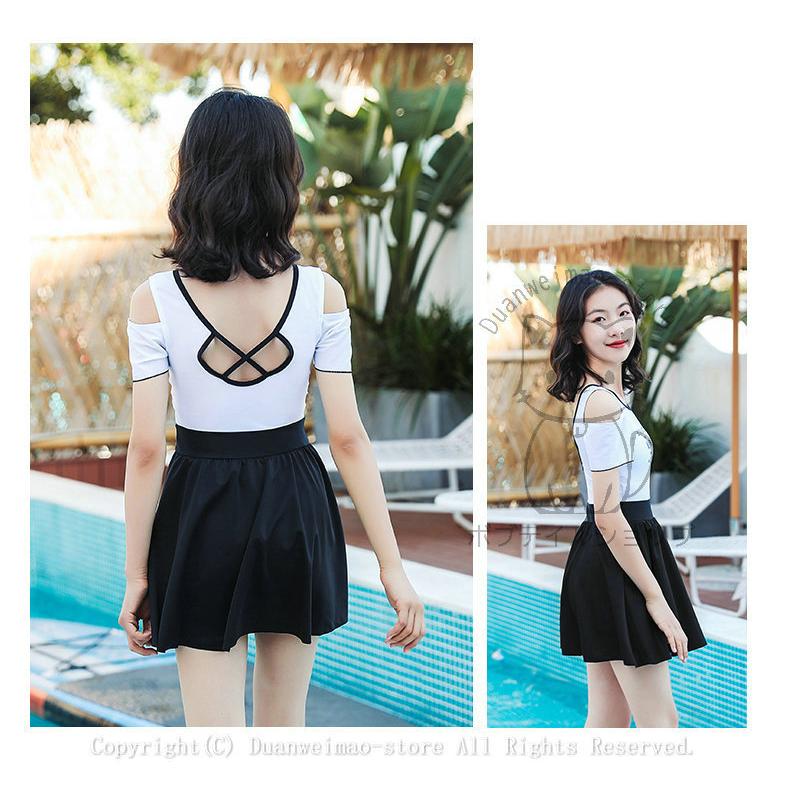 ワンピース水着 キッズ ジュニア水着 女の子 子供用 少女 オールインワン 小学生 中学生 水着 半袖 ジュニア 女児 女子 子ども 女の子水着 おしゃれ 全3色 H Kidswim31 ボブテイルショップ 通販 Yahoo ショッピング