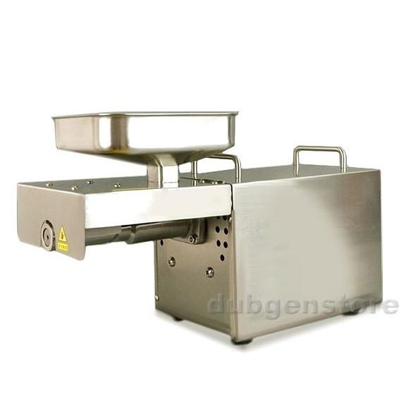 電動油しぼり機　搾油機 業務用 油絞り器 電動油しぼり機 搾油機 : ダブゲンストア - 通販