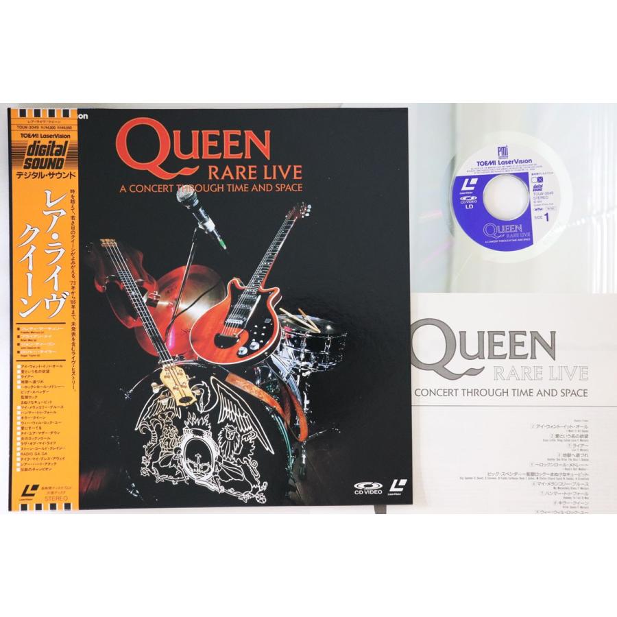 LASERDISC Queen Rare Live (A Concert Through TOLW3049 TOSHIBA EMI Japan