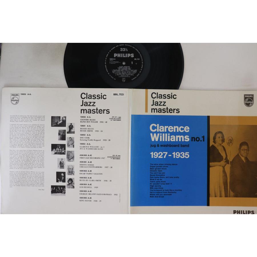蘭LP Clarence Williams No. 1 19271935 (Jug & Washboard Band) BBL7521