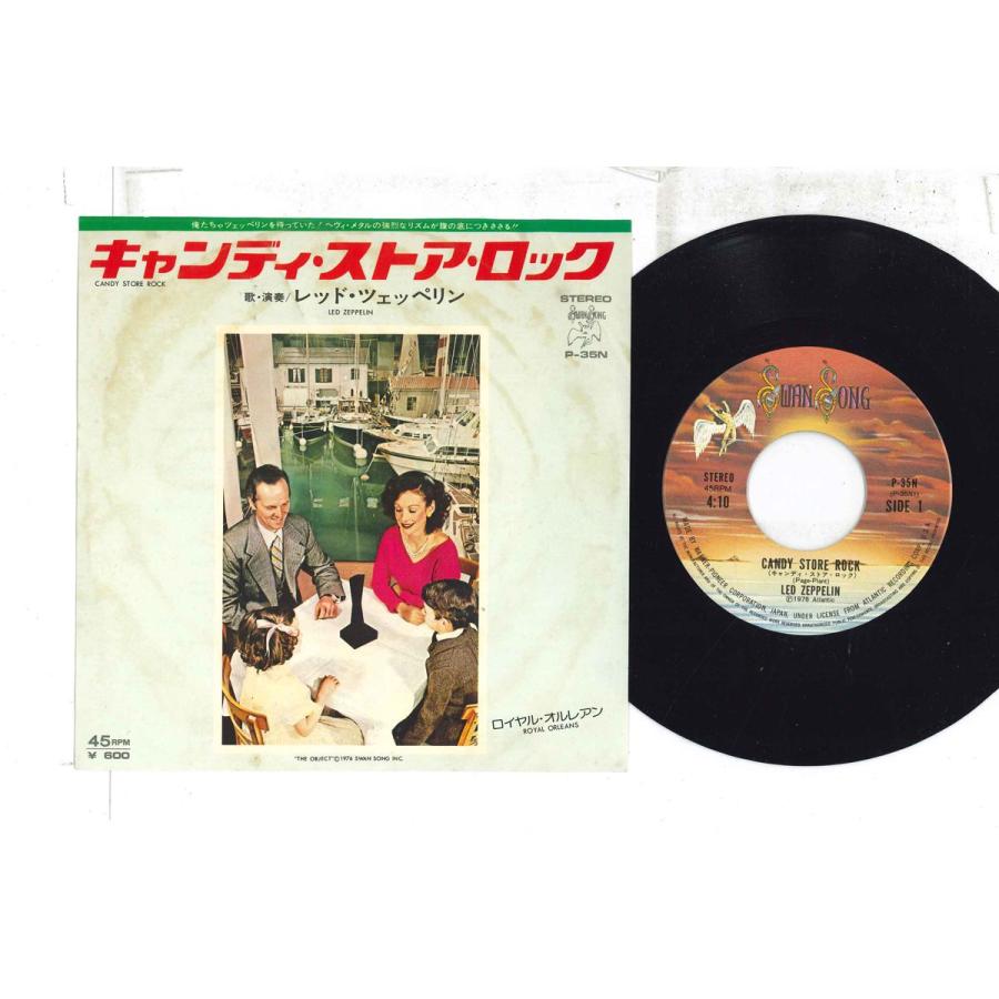 7" Led Zeppelin Candy Store Rock / Royal Orleans P35N SWAN SONG /00080