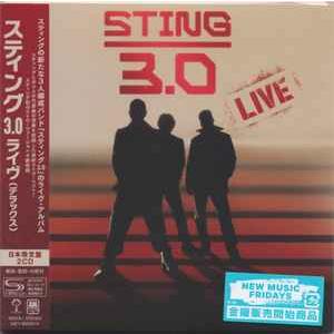 2discs CD スティング 3.0 ライヴ (デラックス)(限定盤)(SHM-CD) UICY805934 A&M 紙ジャケ 未開封 /00220