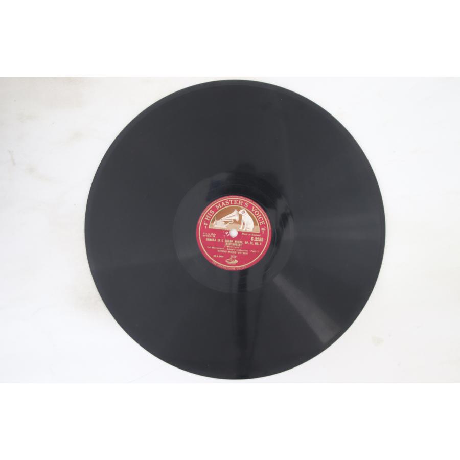 英78RPM/SP Benno Moiseiwitsch Sonata In C Sharp Minor Op27 No2 C3259 HIS MASTER VOICE 12" /00610 | 