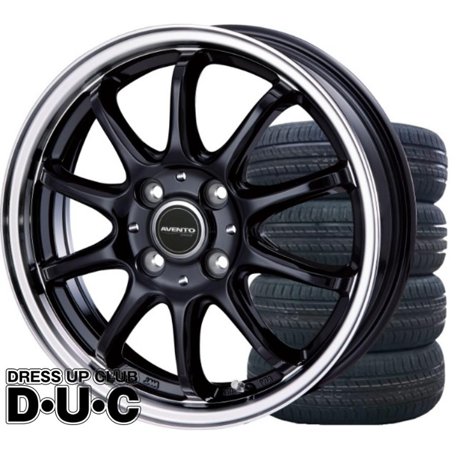 14インチアルミホイールタイヤセット 軽自動車 AVENTO