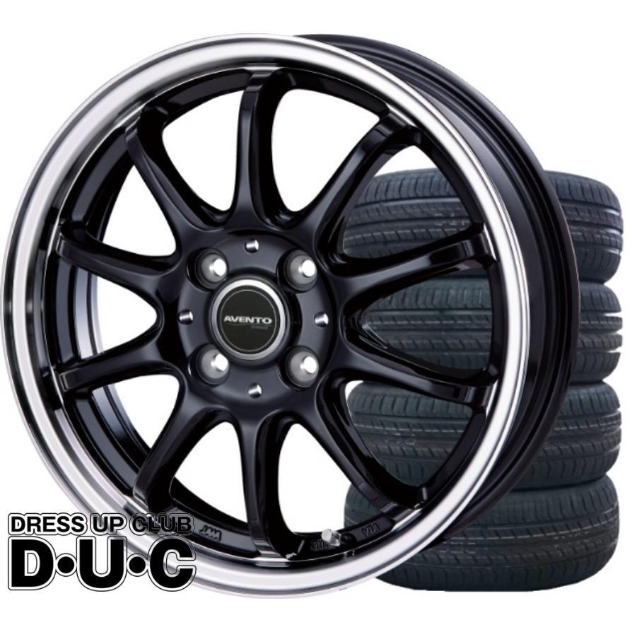15インチアルミホイールタイヤセット 軽自動車 AVENTO/アヴェント FF