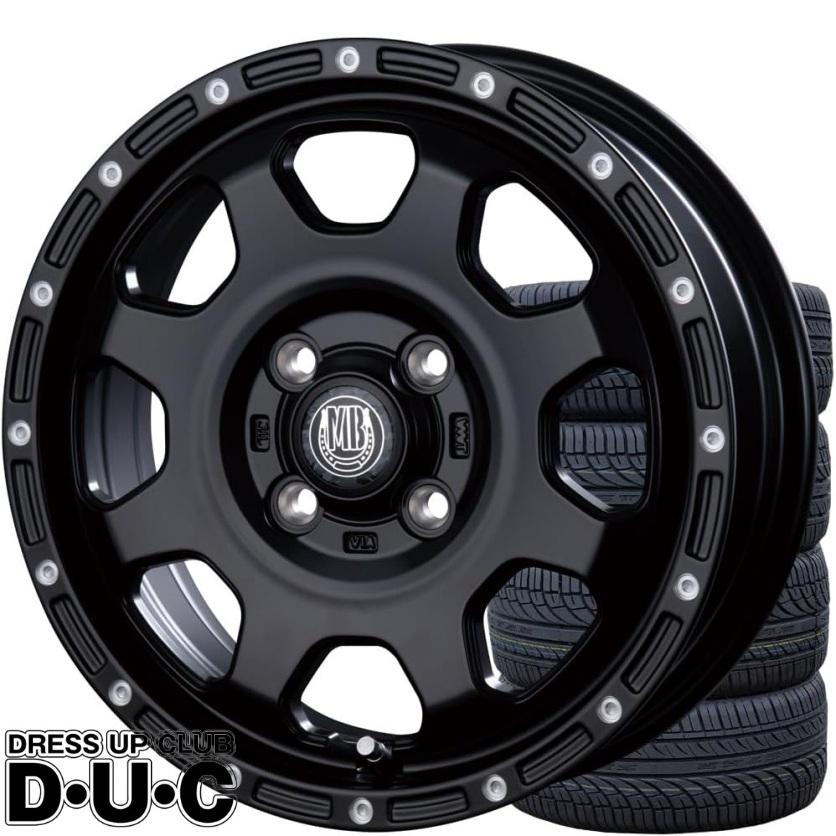 14インチアルミホイール タイヤセット 軽自動車 MUD BAHN XR-910K