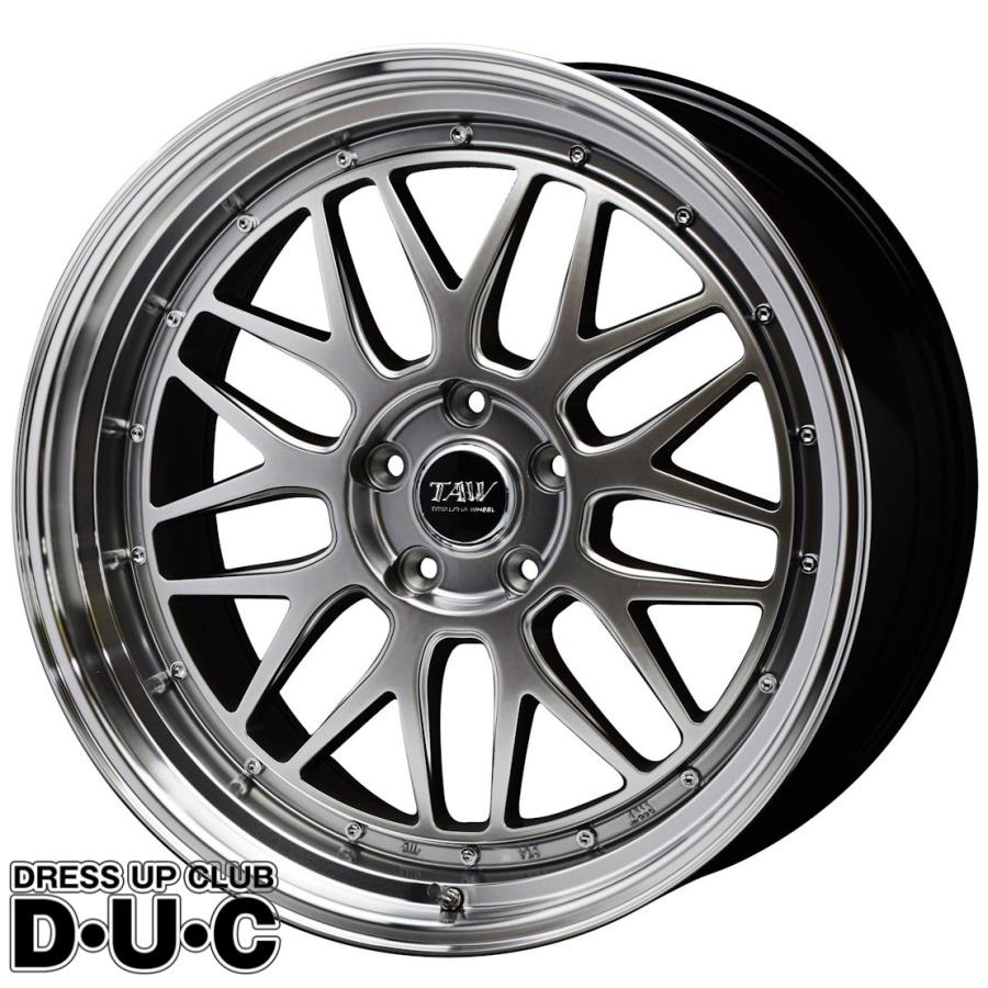 20インチアルミホイールタイヤセット Leowing FM9 Mシルバー 20