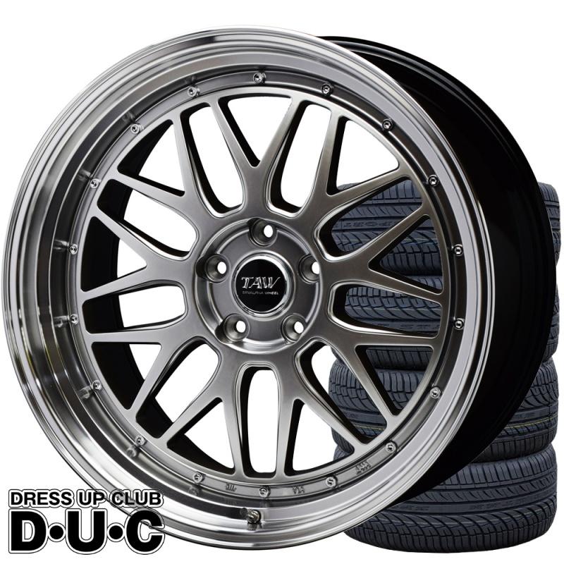 20インチアルミホイールタイヤセット Leowing FM9 シルバー 20-8.5