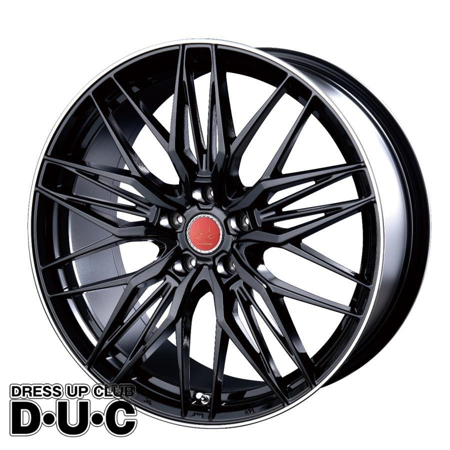 20インチ VOLTEC ボルテック EURO MESH BK/FP 245/45R20 タイヤセット 